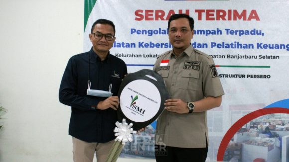 Pemkot & PT SMi Kerahkan Bantuan Sarana & Prasarana Pengelolaan Sampah Terpadu ke Pasar Bauntung Banjarbaru