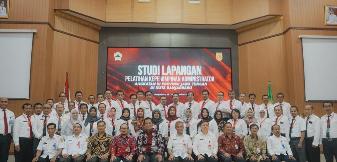 BPSDMD Provinsi Jawa Tengah Studi Lapangan ke Kota Banjarbaru