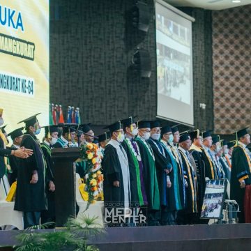 Sidang Terbuka Senat Unlam, Dalam Acara Dies Natalis ULM ke-64