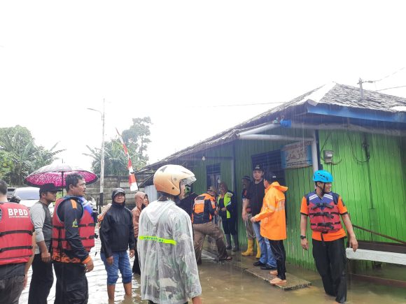 Sebagian Banjarbaru Selatan Terendam, Wali Kota Terjun Kelokasi