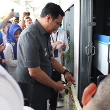 Keren, di Pasar Ada Kantor Kas Bank Kalsel