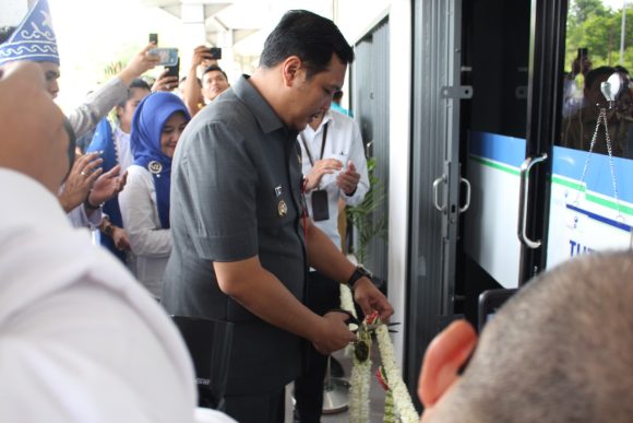 Keren, di Pasar Ada Kantor Kas Bank Kalsel