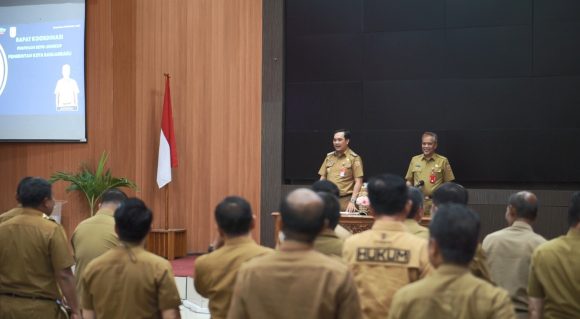 Aditya Bahas Resesi dan Mitigasi Banjir Dalam Rakor Kepala SKPD se-Kota Banjarbaru