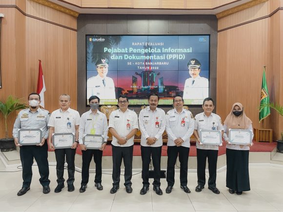 Disperkim raih Penghargaan Admin PPID Terinformatif 2022