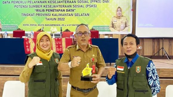 Dinas Sosial Banjarbaru Juara 1!