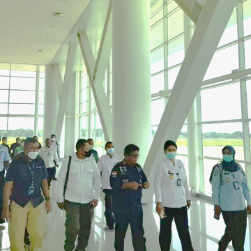 Hadapi KTT G20, Bandara Syamsudin Noor Siapkan Fasiltas Parking Stand Pesawat.