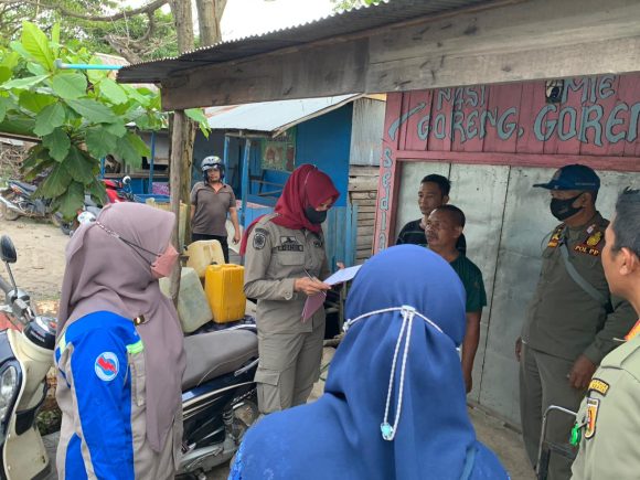 Warung Jablay Di Kawasan LIK Liang Anggang Kembali Terima Surat Teguran Kedua.