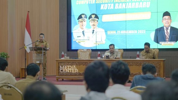 Guna Keamanan Informasi Dilingkup Pemkot Banjarbaru, CSIRT Diterapkan.
