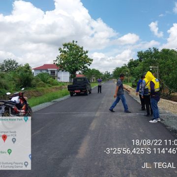 Pemkot Banjarbaru Tancap Gas Pembangunan Infrastruktur Jalan.
