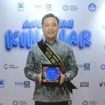 Keren, Pemkot Banjarbaru Mendapat Gelar Kihajar 2022 ‘Kota Jawara Belajar.Id’.