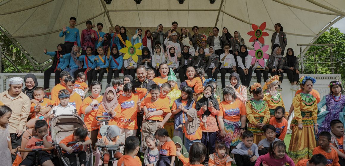 Keceriaan Anak Spesial dalam Hari Down Syndrome Sedunia di Banjarbaru