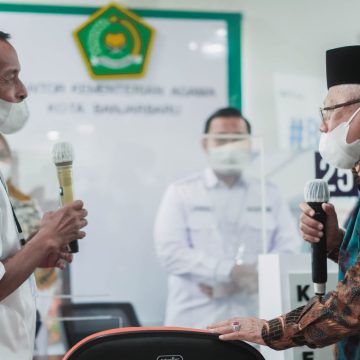Wapres RI KH. Ma’ruf Amin Tinjau Semua Gerai Layanan MPP Banjarbaru