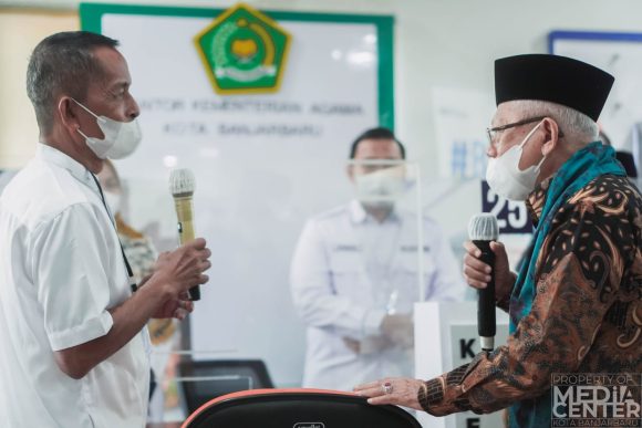 Wapres RI KH. Ma’ruf Amin Tinjau Semua Gerai Layanan MPP Banjarbaru
