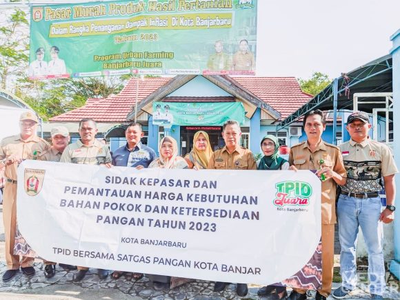 Tim Pengendalian Inflasi Sidak ke Pasar Murah Guntung Paikat