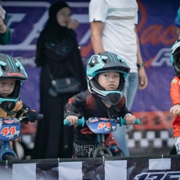 Anak-anak Geber Pushbike di Wali Kota Cup Championship 2023