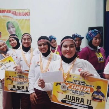Bangga, PORPI Banjarbaru Borong Gelar Juara
