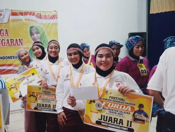 Bangga, PORPI Banjarbaru Borong Gelar Juara