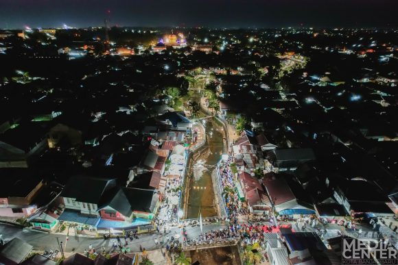 Kilau Cahaya Sungai Kemuning Saat Tabligh Akbar