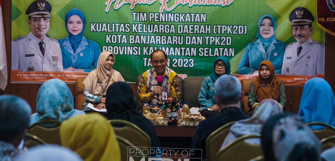 Survei Indeks Peningkatan Kualitas Keluarga di Kalsel, Banjarbaru Tempati Peringkat Pertama