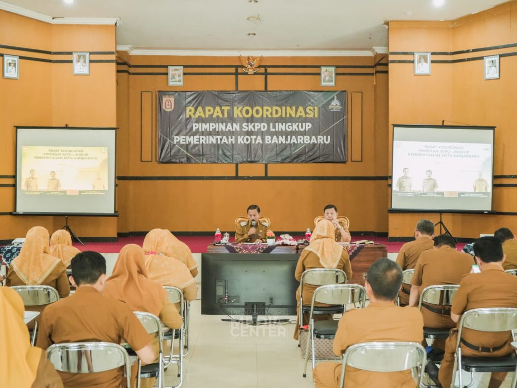 Wakil Wali Kota Banjarbaru Wartono saat Menyampaikan Sambutan - Foto: Ijong