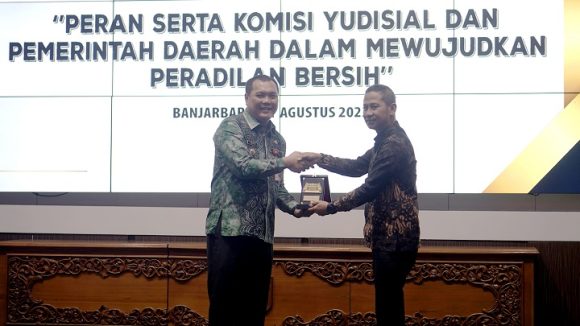 Upaya Peradilan Bersih dan Berwibawa, Komisi Yudisial Berkolaborasi Dengan Pemkot Banjarbaru