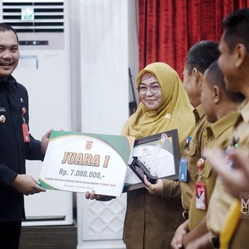 3 3 Momen Rakor Pimpinan SKPD, Puskesmas Banjarbaru Utara Raih Jawara Inovasi.