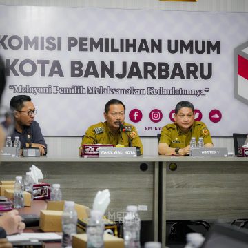 KPU Banjarbaru Adakan Rakor Bahas Kirab Pemilu 2024