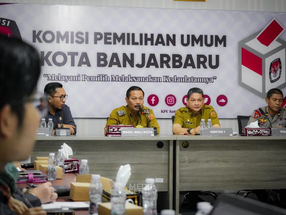 KPU Banjarbaru Adakan Rakor Bahas Kirab Pemilu 2024