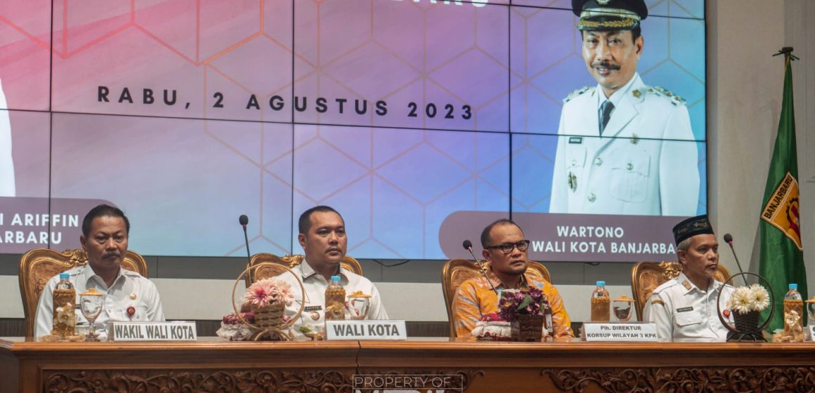 Pemko Banjarbaru Gencar Berantas Korupsi Demi Kesejahteraan Kota
