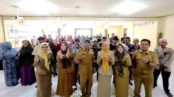 Warga Kelurahan Palam Menjadi Sasaran Sosialisasi Diversifikasi Konsumsi Pangan B2SA.