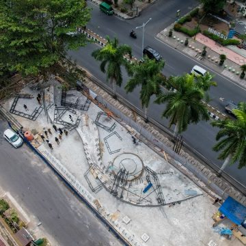 tugu nol kilometer banjarbaru