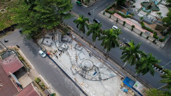 tugu nol kilometer banjarbaru