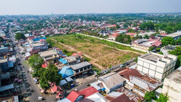 lahan eks pasar bauntung