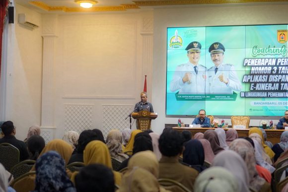 Terapkan Digitalisasi Kinerja, Ratusan ASN Banjarbaru Ikuti Coaching Clinic