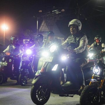 Ratusan Warga Banjarbaru Motoran Subuh Peringati Isra Mi’raj