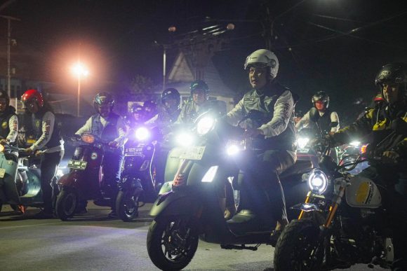 Ratusan Warga Banjarbaru Motoran Subuh Peringati Isra Mi’raj
