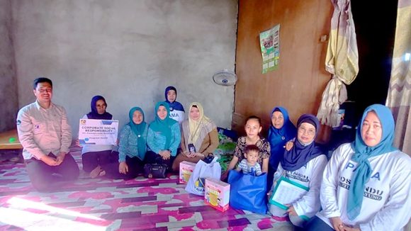 TP PKK Landasan Ulin Ambil Langkah Nyata Bersama PT PAMA Dalam Menanggulangi Stunting.