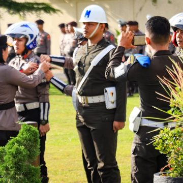 POLRES Banjarbaru Gelar Apel Pasukan Operasi Ketupat Intan 2024
