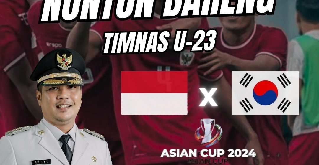 Timnas U-23 Indonesia vs Korea Selatan, Wali Kota Aditya Ajak Masyarakat Nonbar di Depan Balai Kota Banjarbaru