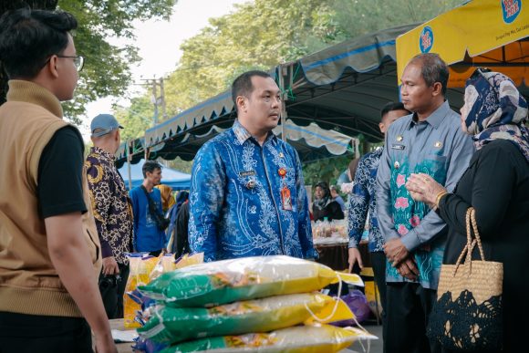 Kecamatan Banjarbaru Utara Gelar Pasar Murah dan Luncurkan Inovasi Cegah Stunting.