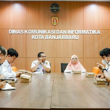 Kunjungan Diskominfo HSS ke Diskominfo Banjarbaru Untuk Memperdalam Pengetahuan Konsep Smart City