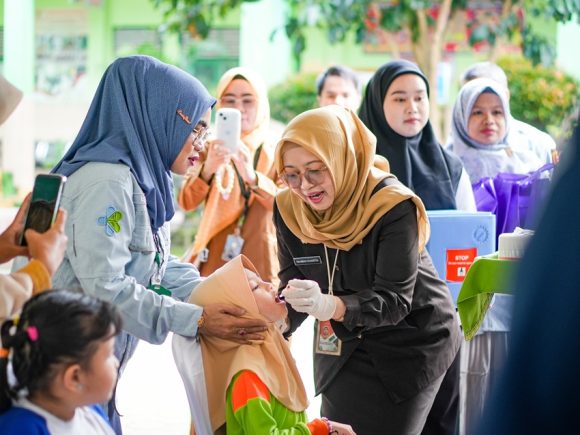 Pekan Imunisasi Nasional Polio di Banjarbaru Dimulai!