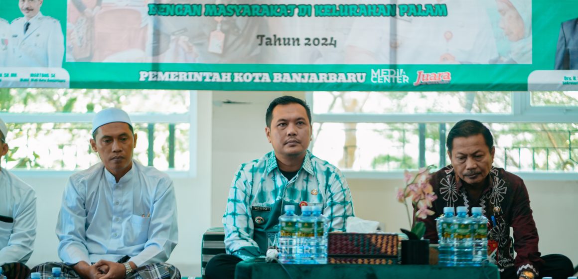 Wali Kota dan Wakil Wali Kota Banjarbaru Lakukan Dialog Terbuka di Kelurahan Palam