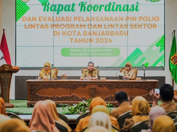 Banjarbaru Bersiap Capai Target 95% di Putaran Kedua Vaksinasi Polio