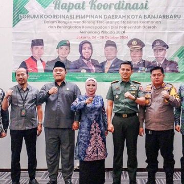 Dipimpin Pjs Wali Kota, Forkopimda Banjarbaru Satukan Langkah Untuk Pilkada 2024 Damai
