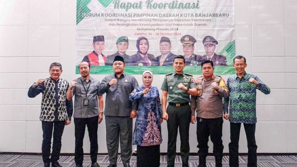 Dipimpin Pjs Wali Kota, Forkopimda Banjarbaru Satukan Langkah Untuk Pilkada 2024 Damai