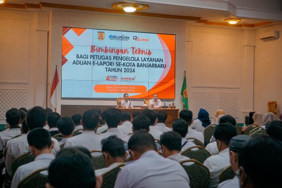 Kompetensi Admin SP4N-LAPOR Ditingkatkan Melalui Bimtek Oleh Diskominfo Banjarbaru
