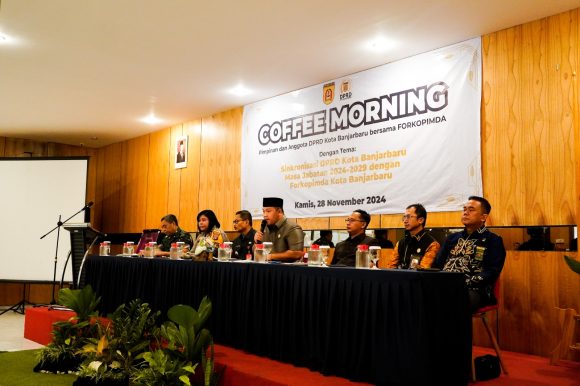 Coffee Morning DPRD bersama Forkopimda Banjarbaru