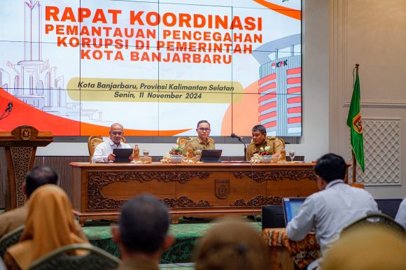 Rakor Pencegahan Korupsi: Pj. Sekda Banjarbaru Tekankan Pentingnya Implementasi di Lapangan