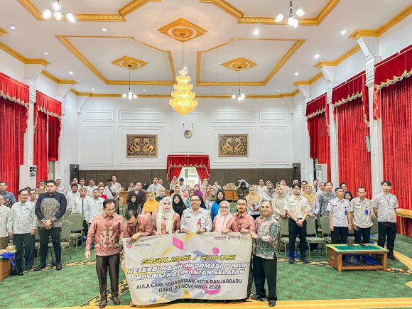 Tingkatkan Keterbukaan Informasi Publik, Pemko Banjarbaru dan Pemprov Kalsel Bersinergi Gelar Sosialisasi